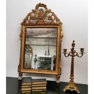 Golden Wood Mirror - Louis XVI Period