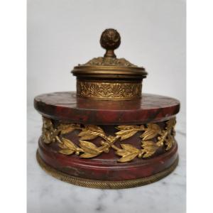 Empire Period Inkwell 