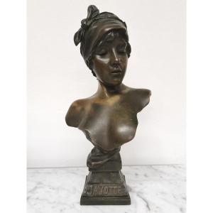 Javotte bronze Art Nouveau de Villanis 