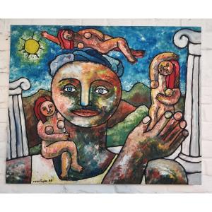 Tableau moderne de Christophe Boulay 