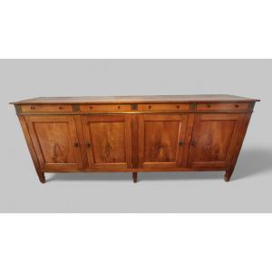 Enfilade Directoire en merisier 