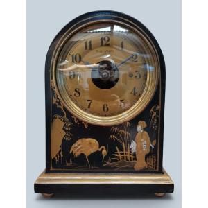 Art Deco Electric Clock By Bulle 