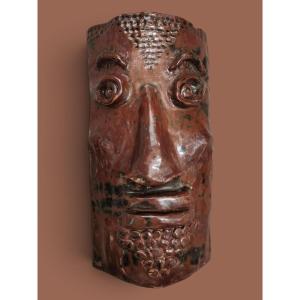 Ceramic Mask By Raoul Lachenal