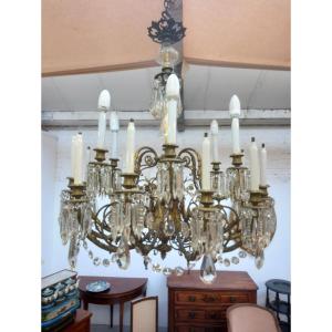 Large Napoleon III Chandelier