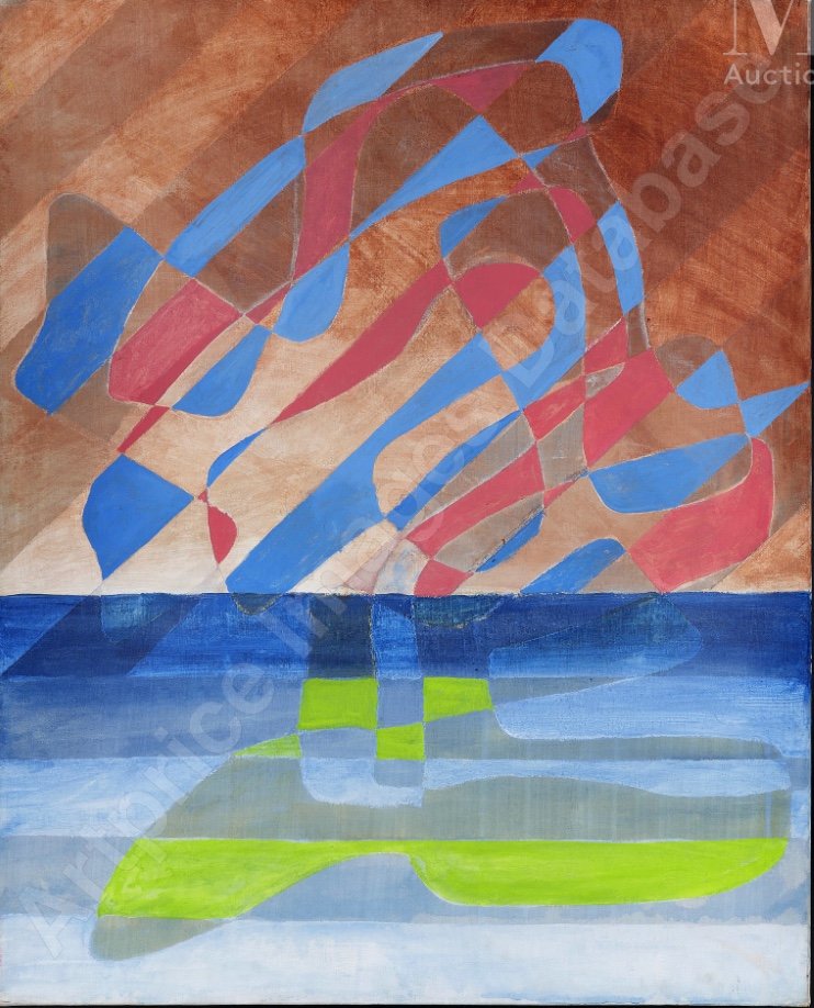Stanley William Hayter  Composition Abstraite -photo-1