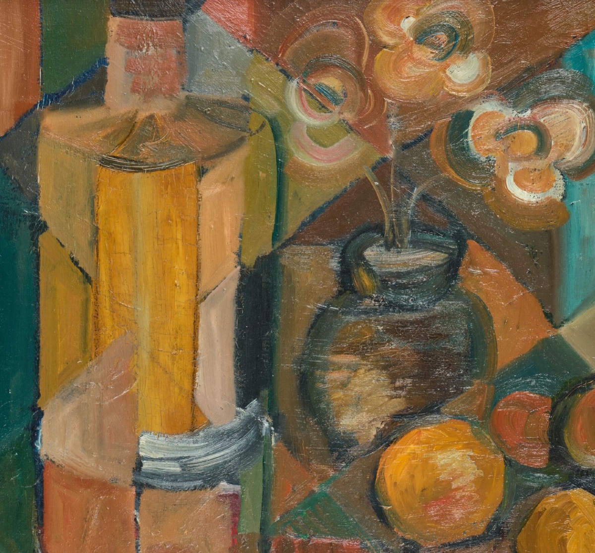 Elisabeth Ronget  (1899-1980) Nature Morte huile -photo-1