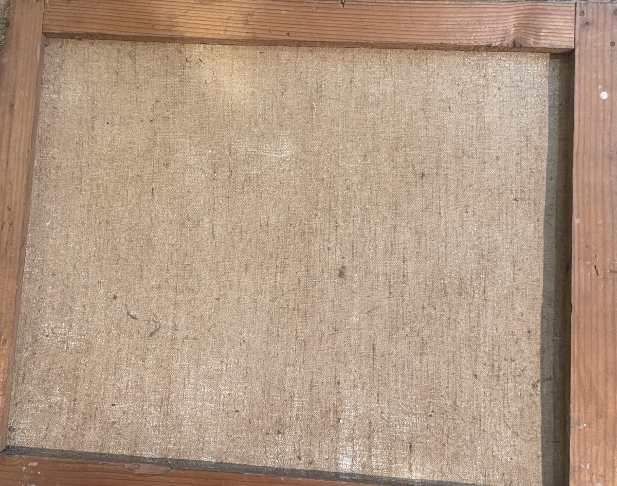 Francis-Morton JOHNSON (1878-1931), paysage post impressionniste ( vue de Rouen?)-photo-3