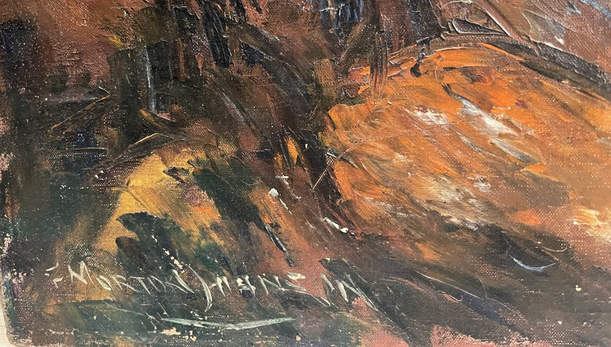 Francis-morton Johnson (1878-1931),  Seaside In Brittany-photo-2