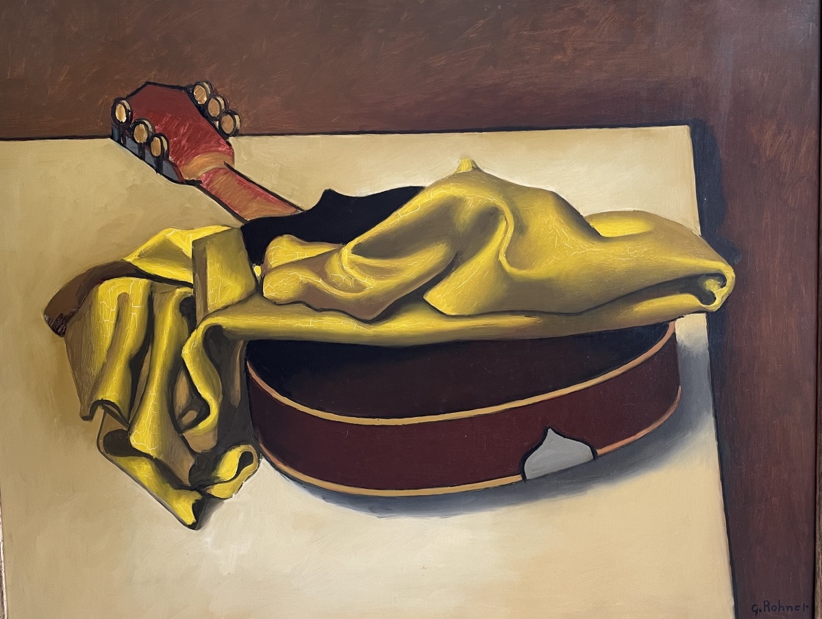 Georges Rohner   Oil On Canvas