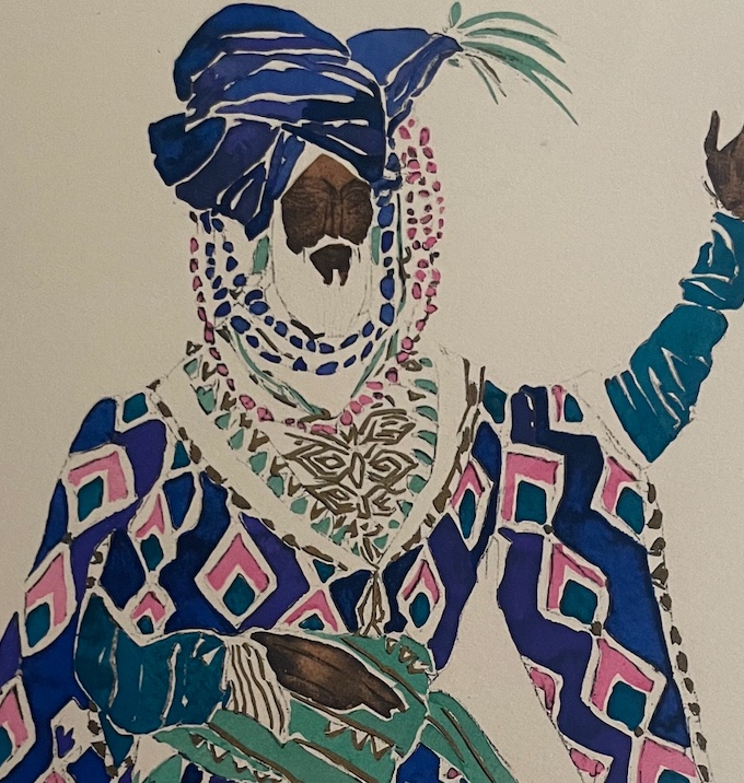 Léon Bakst,  Costume-photo-2