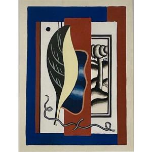 Fernand Leger : Composition  cubiste 