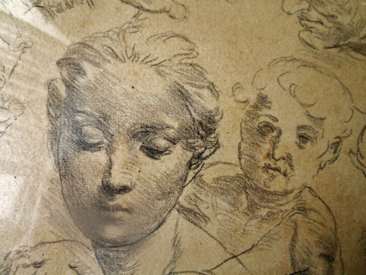 Fantin  Latour  Studies Faces XIX-photo-5