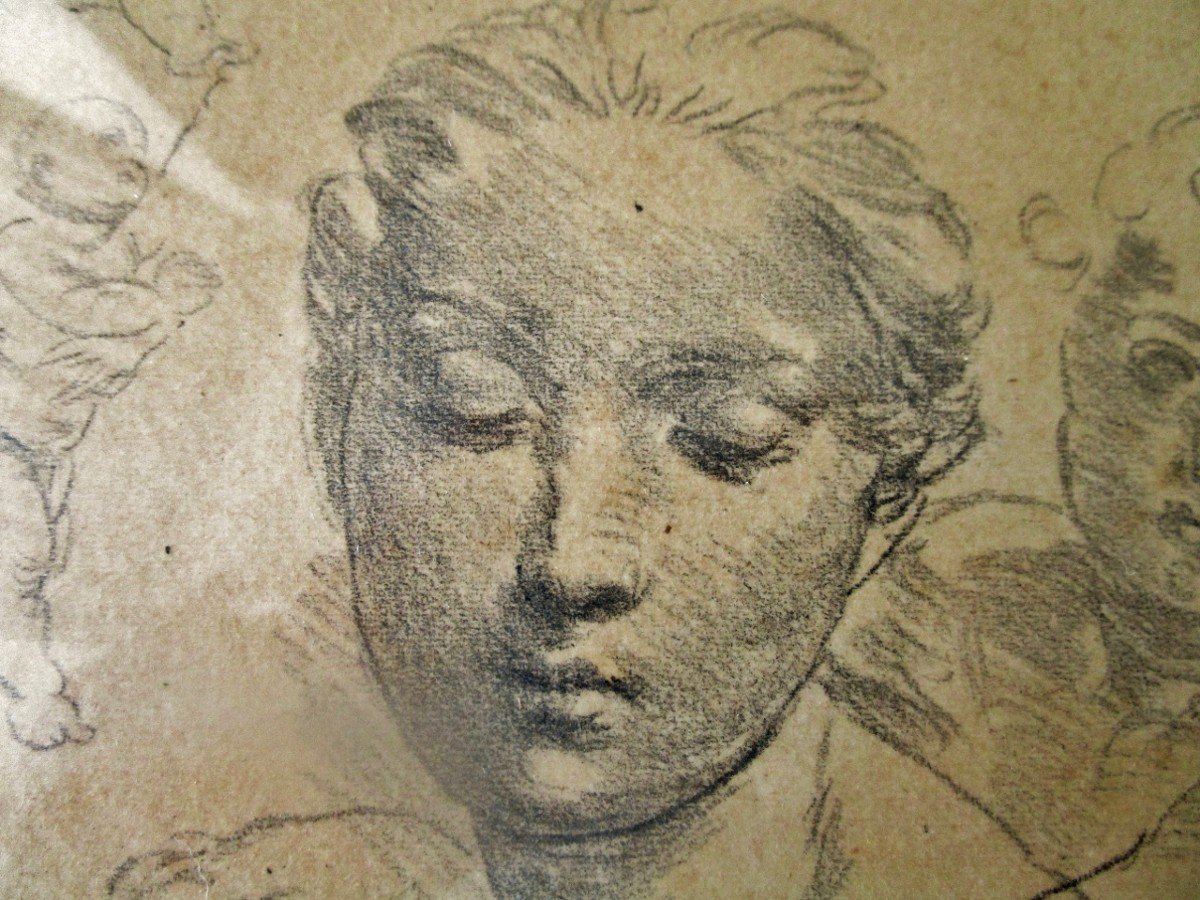 Fantin  Latour  Studies Faces XIX-photo-7