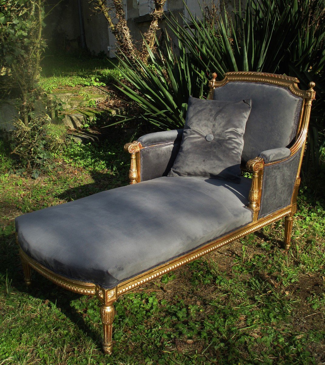 Lit De Repos Méridienne Napoléon III-photo-5