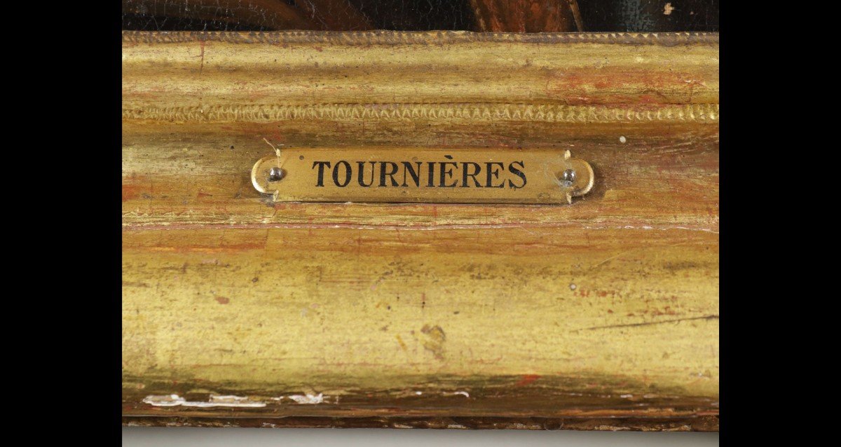Tournières, Robert Atelier -Cachet De Cire / Numéro D’inventaire Portrait Hst-photo-8