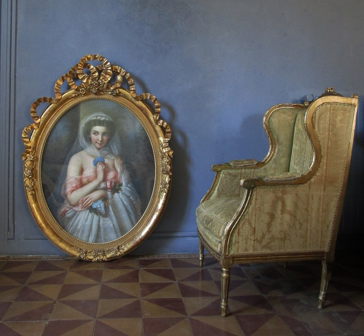 Imposant Portrait– 131 x 96   -XIX