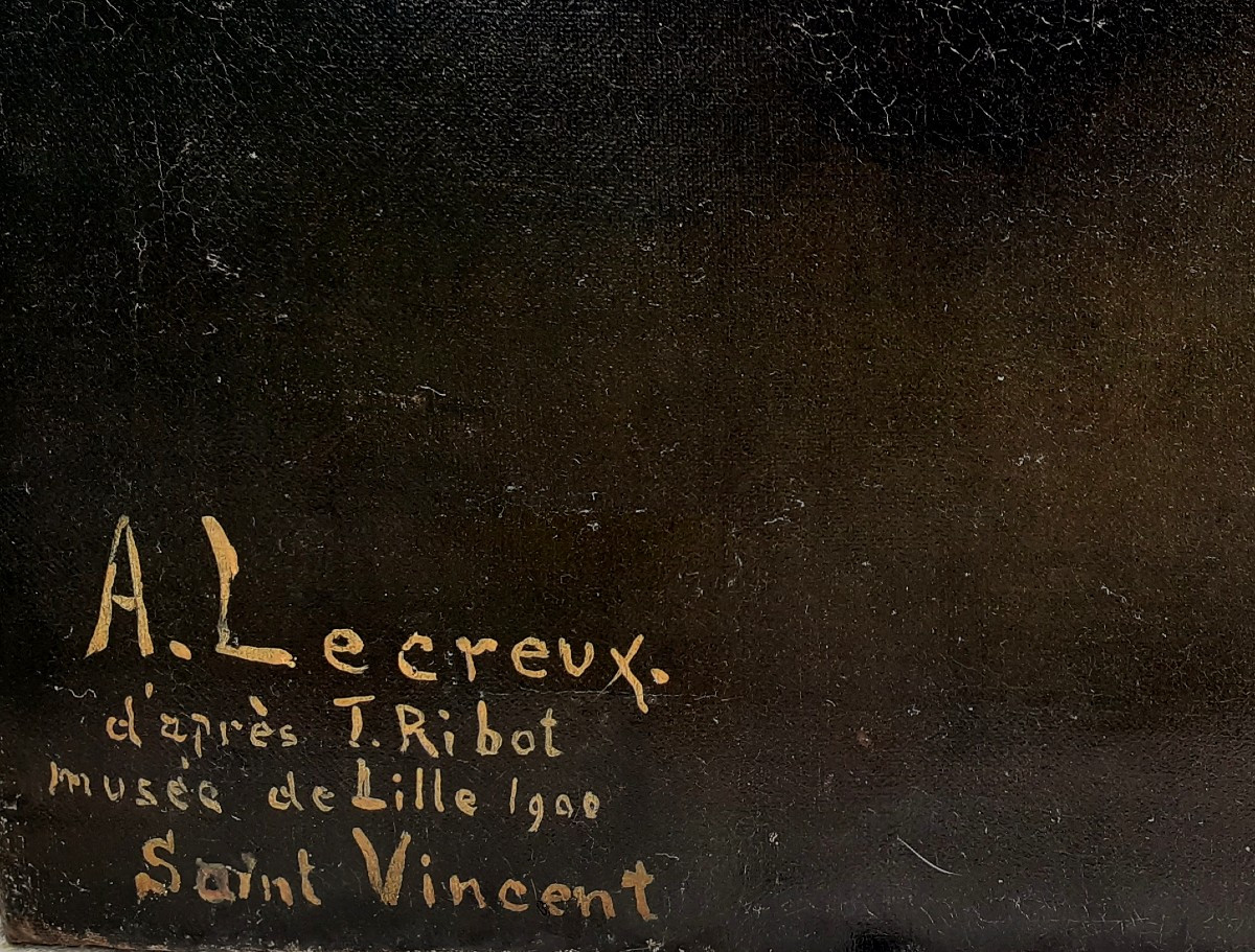 Imposing St Vincent Academy 126 X 94 - Signed A Lecreux-photo-7