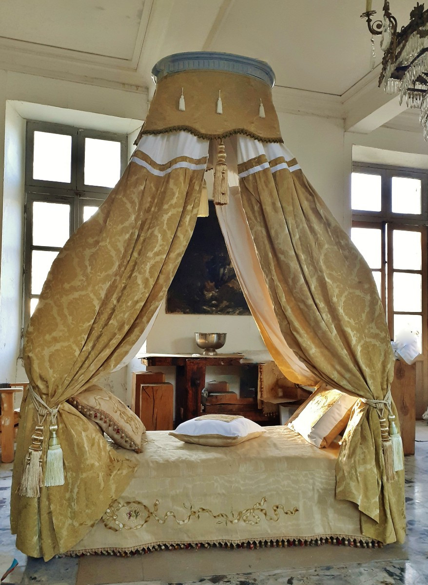 Rare Polish-style Bed, Late 18th Century-photo-8