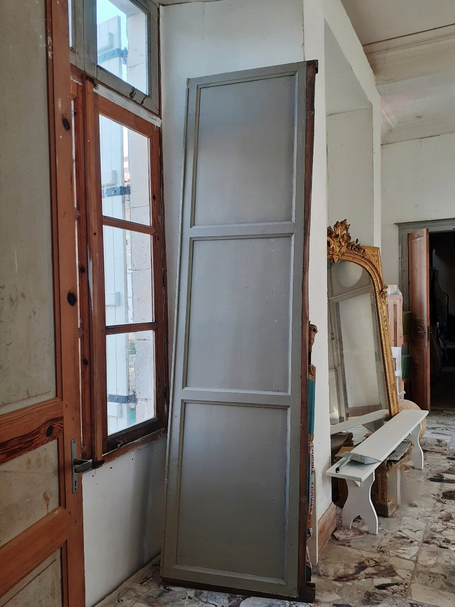 Rare Lot de Boiseries d’Alcôve Chêne XVIIIème 10 mêtres linéaire-photo-3