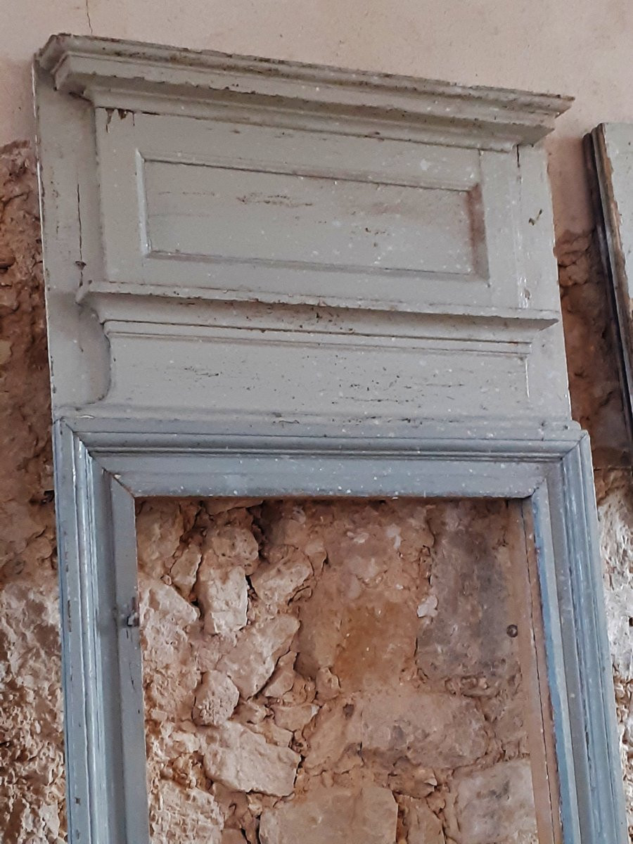 Rare Lot de Boiseries d’Alcôve Chêne XVIIIème 10 mêtres linéaire-photo-4