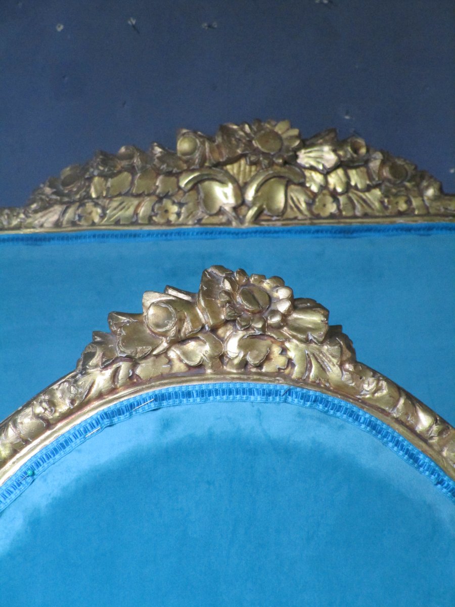 Grand Canapé Corbeille 210 X 112 X 95 / Bergère - ID: 1021846-photo-6