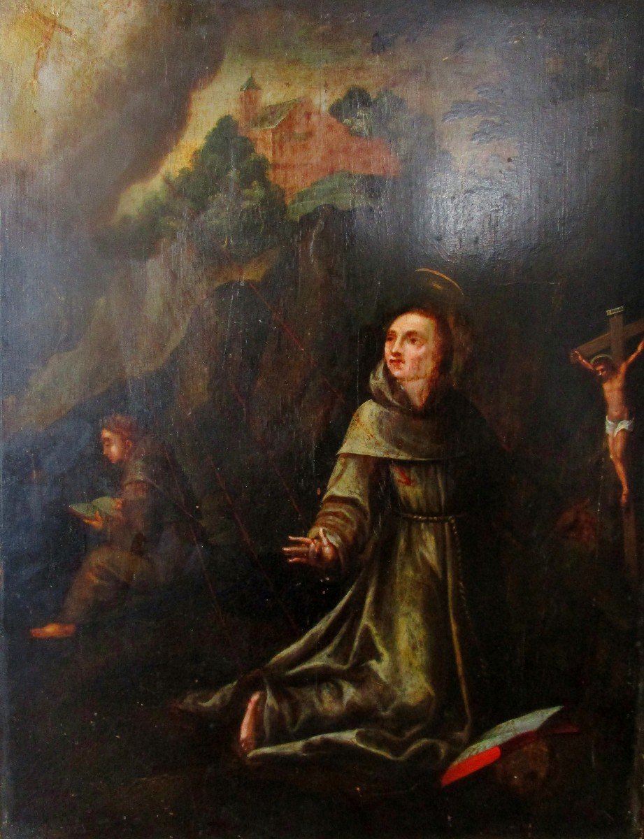 Collection A  Bouret - Grande Hs Panneau St François Cachet – 