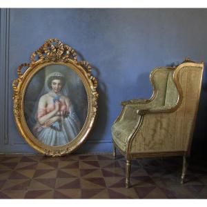 Imposant Portrait– 131 x 96   -XIX