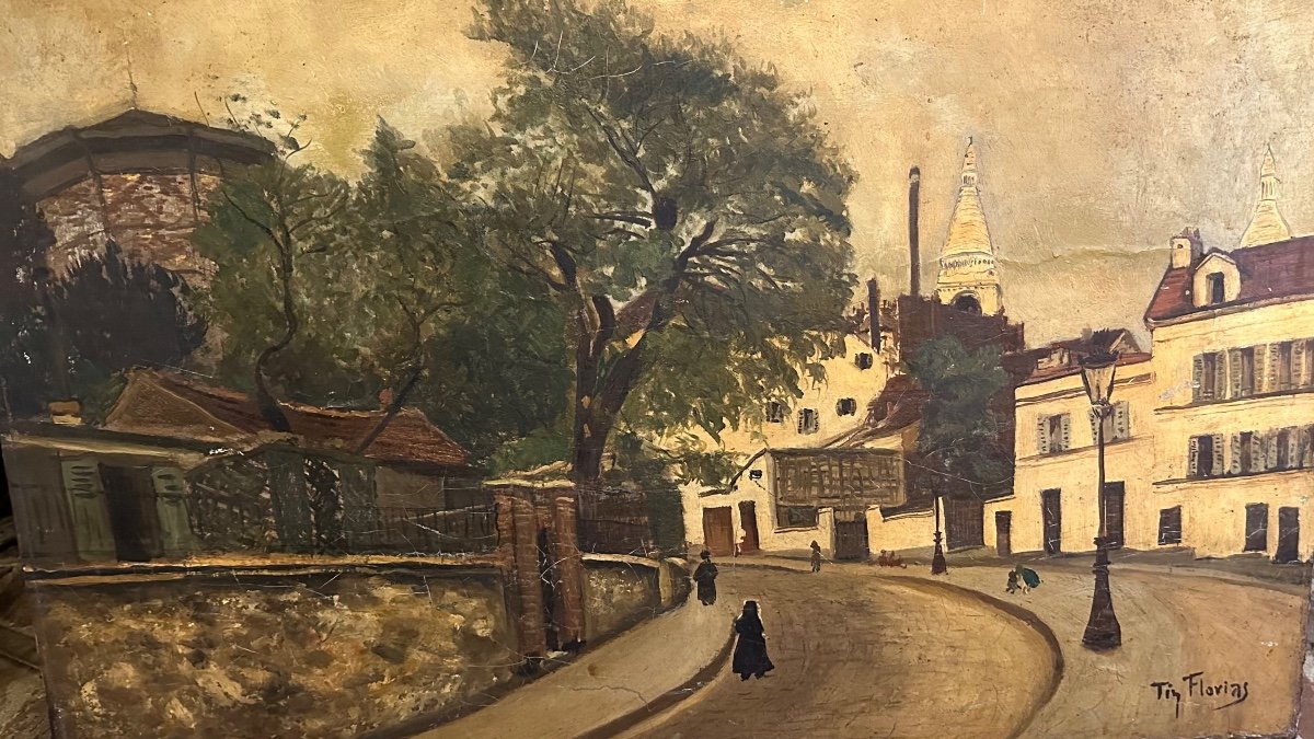 Constantin (tin) Florias (1897-1969). Montmartre Paris -photo-3