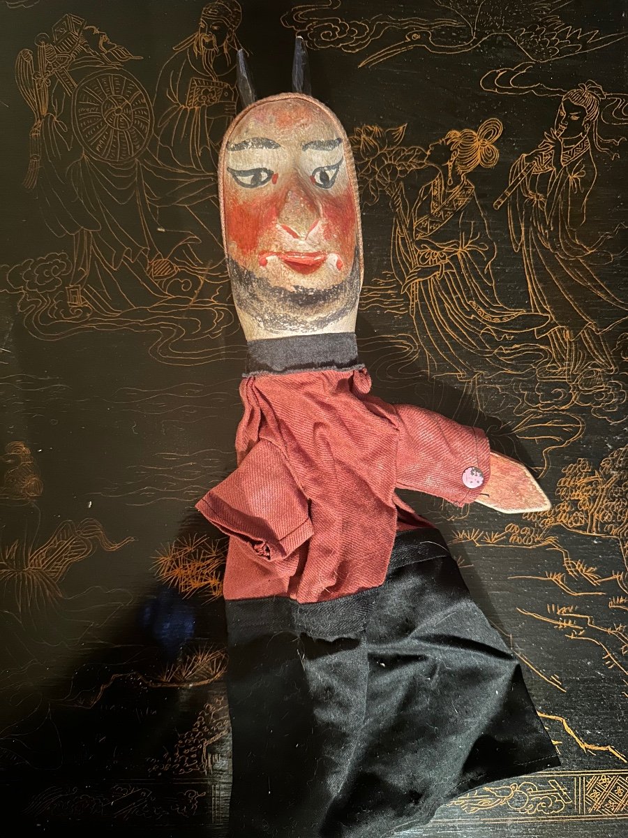 Théâtre De Guignol. 11 Marionnettes. -photo-6
