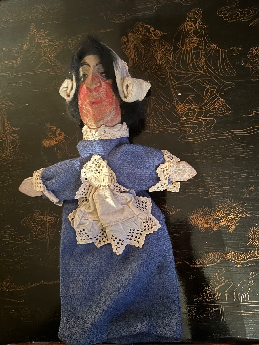 Théâtre De Guignol. 11 Marionnettes. -photo-8