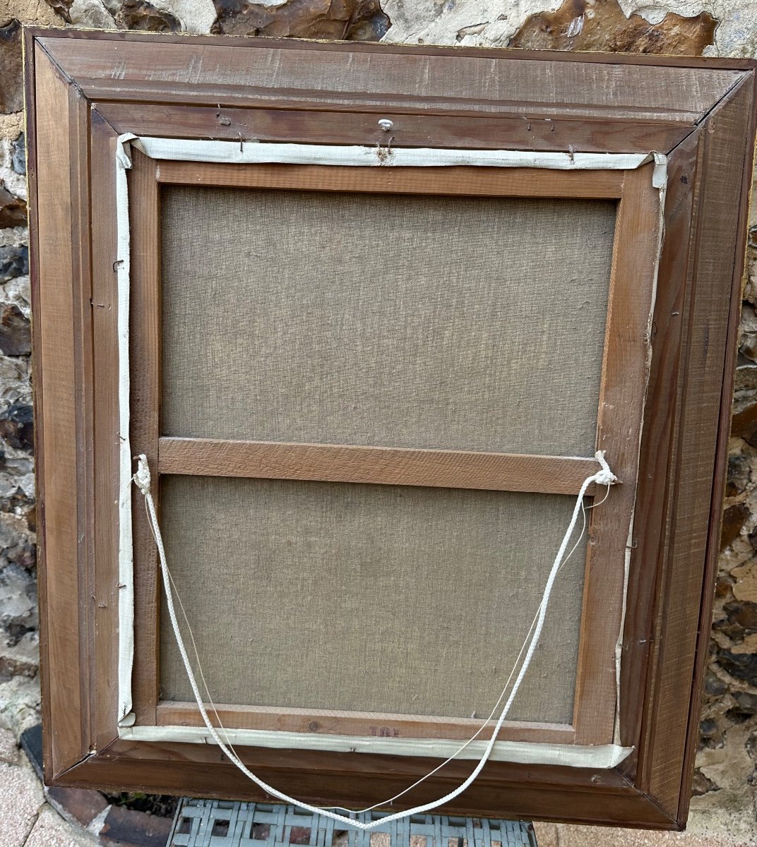 Montmartre Paris. The Place Du Tertre. The Sacred Heart. Oil On Canvas .-photo-1