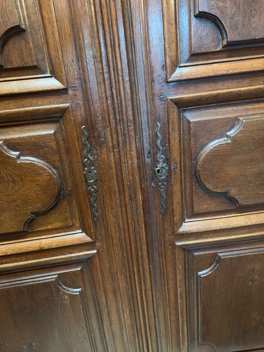Pair Of 18th Century Oak Doors.-photo-2