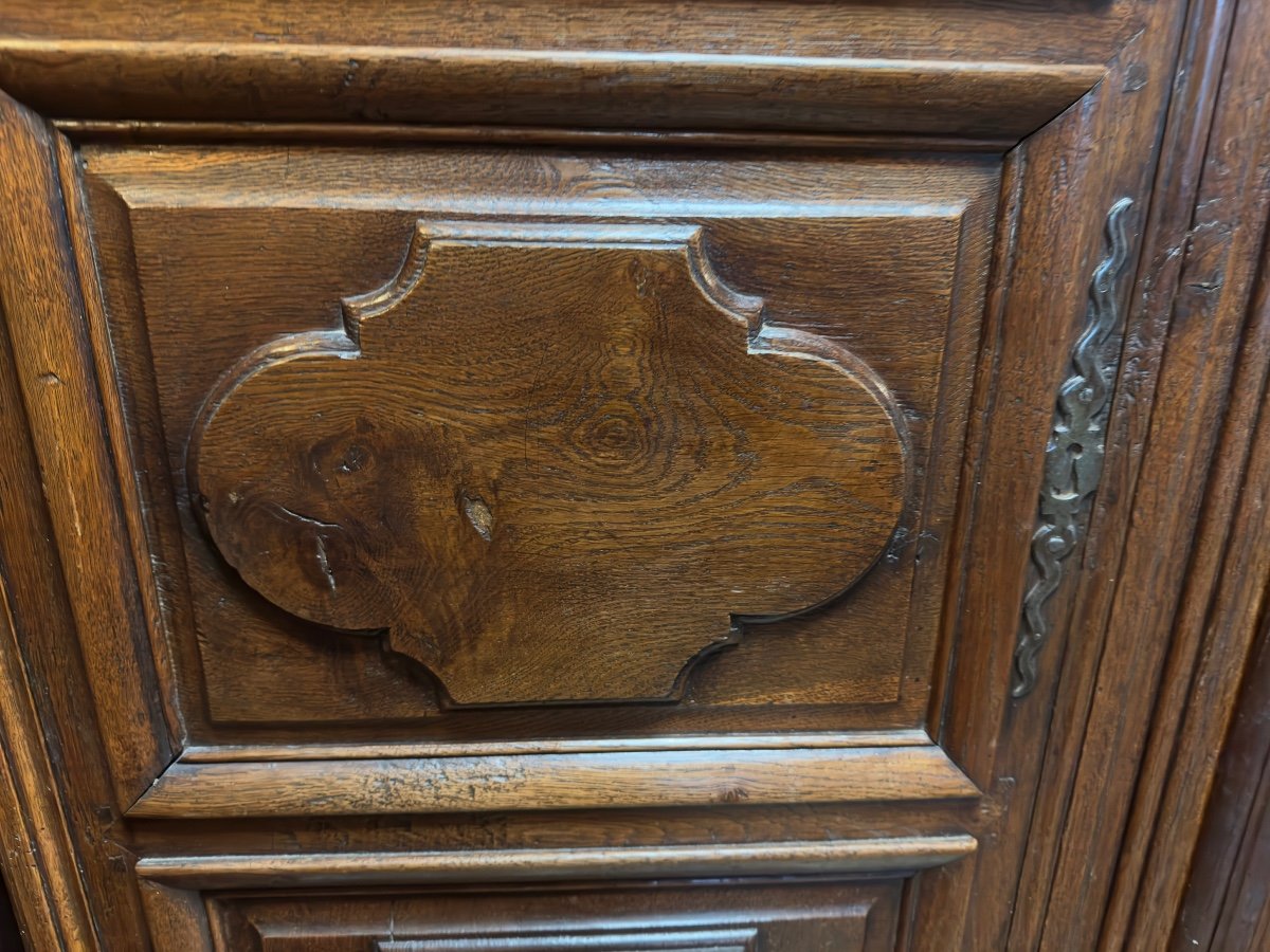Pair Of 18th Century Oak Doors.-photo-4