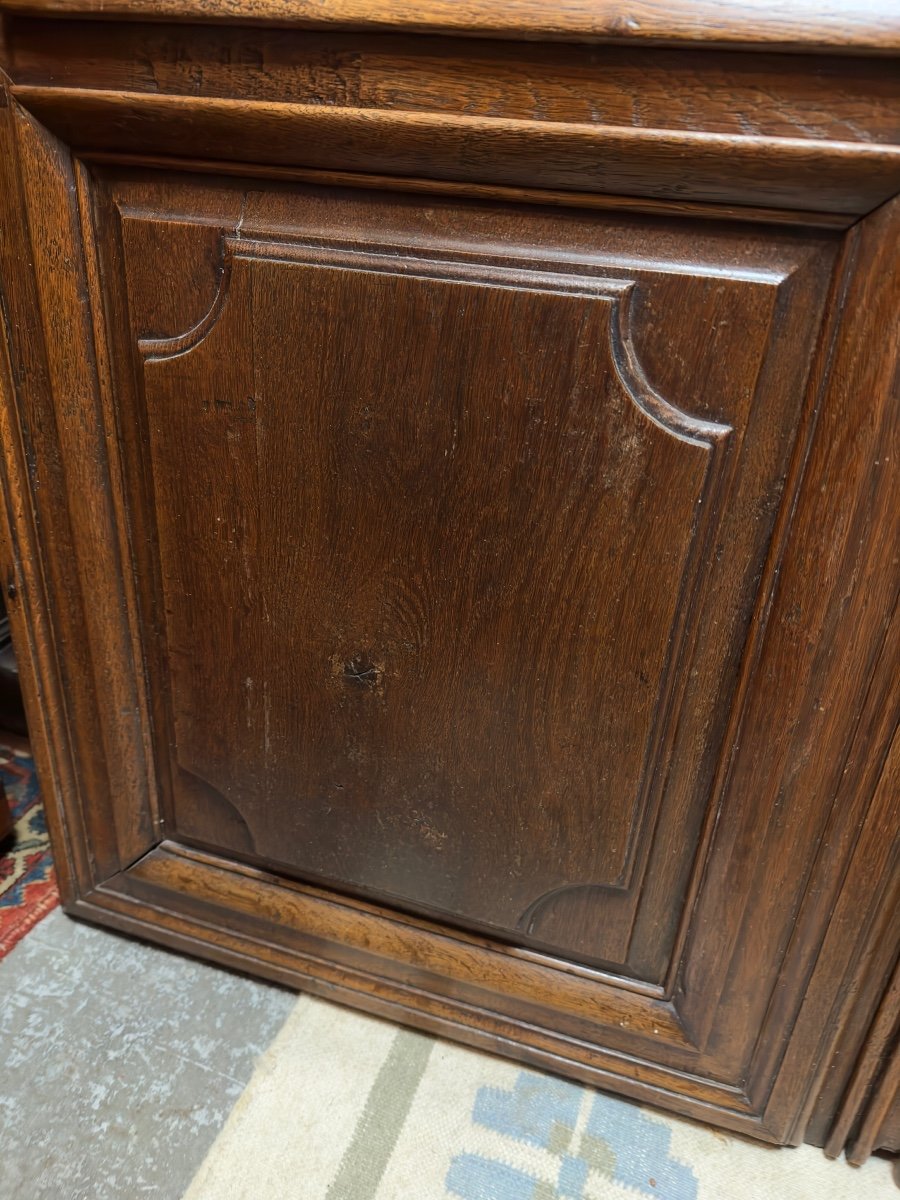 Pair Of 18th Century Oak Doors.-photo-1