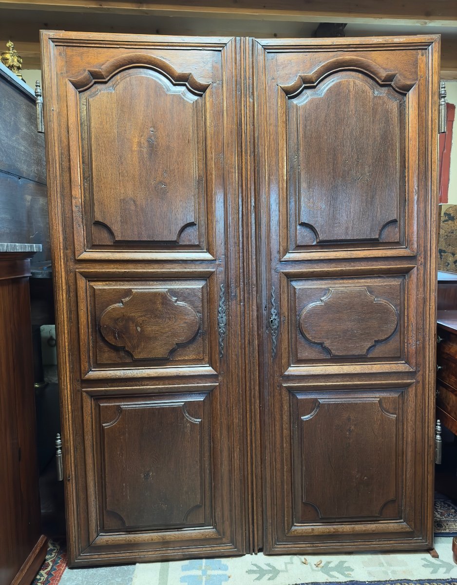 Pair Of 18th Century Oak Doors.