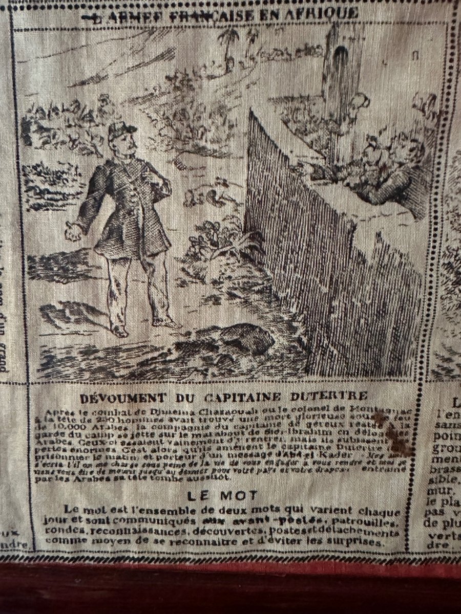 Military Instruction Handkerchief No. 9 (1896). -photo-1
