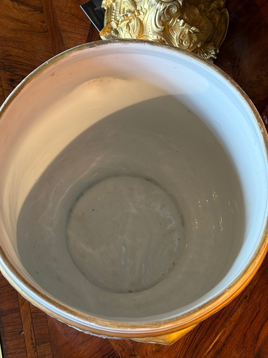 Cache-pot porcelaine de Samson. Compagnie des Indes. -photo-4