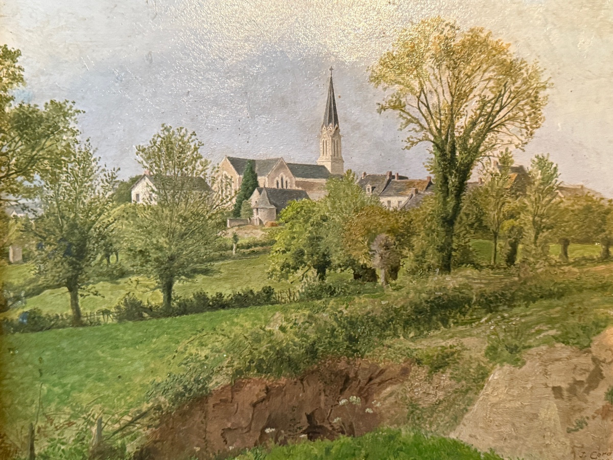 Jean Corabœuf (1879-1947) Village Of Pannecé Pays De Loire. France. 