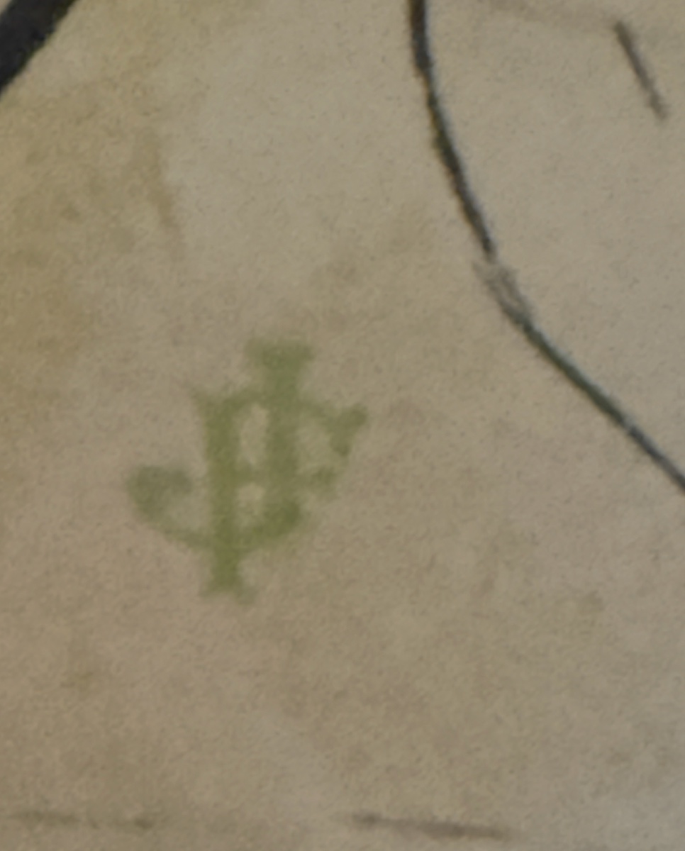 Large Christal Mandarine Advertising Poster Maury, Roux Et Luchat. -photo-4