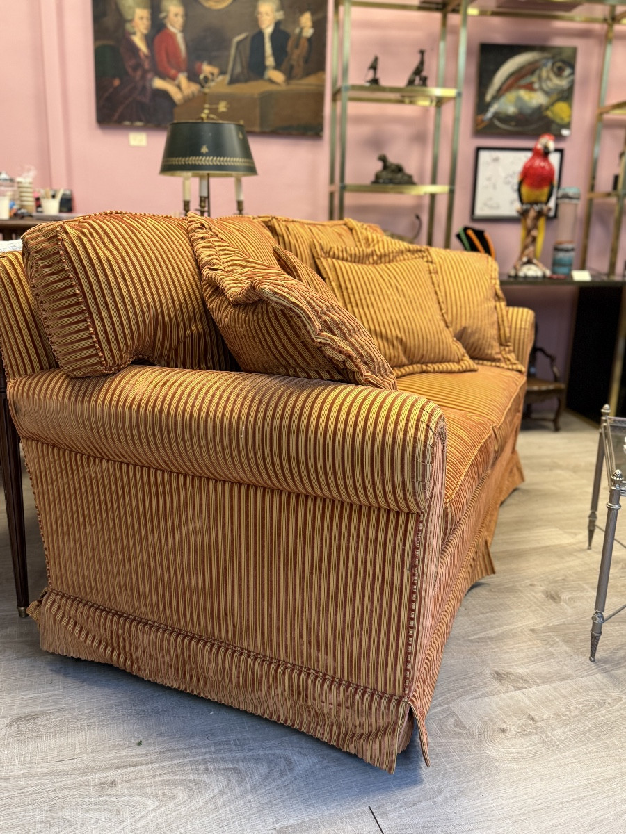 Canapé NOBILIS années 80. -photo-2
