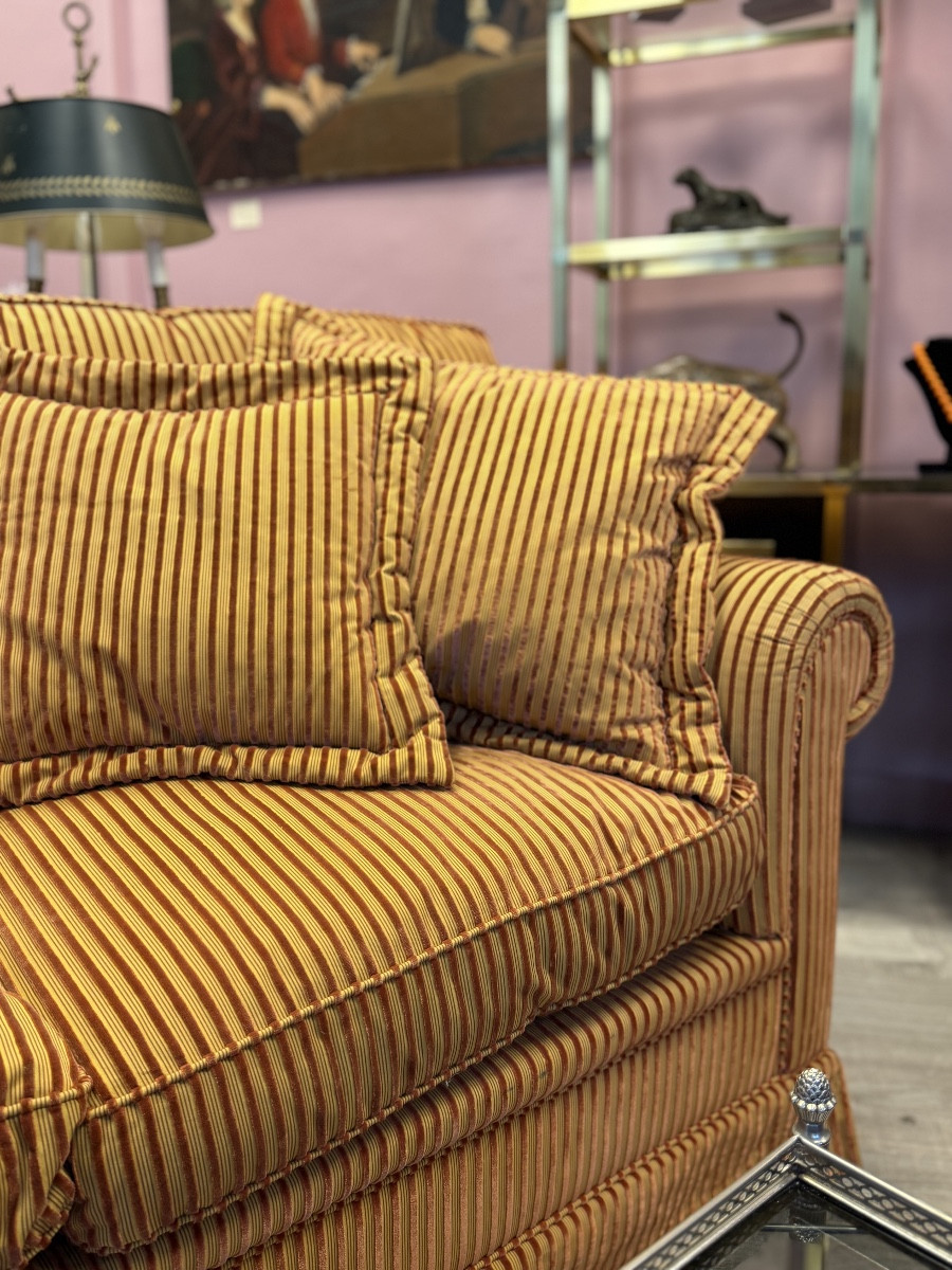 Canapé NOBILIS années 80. -photo-3