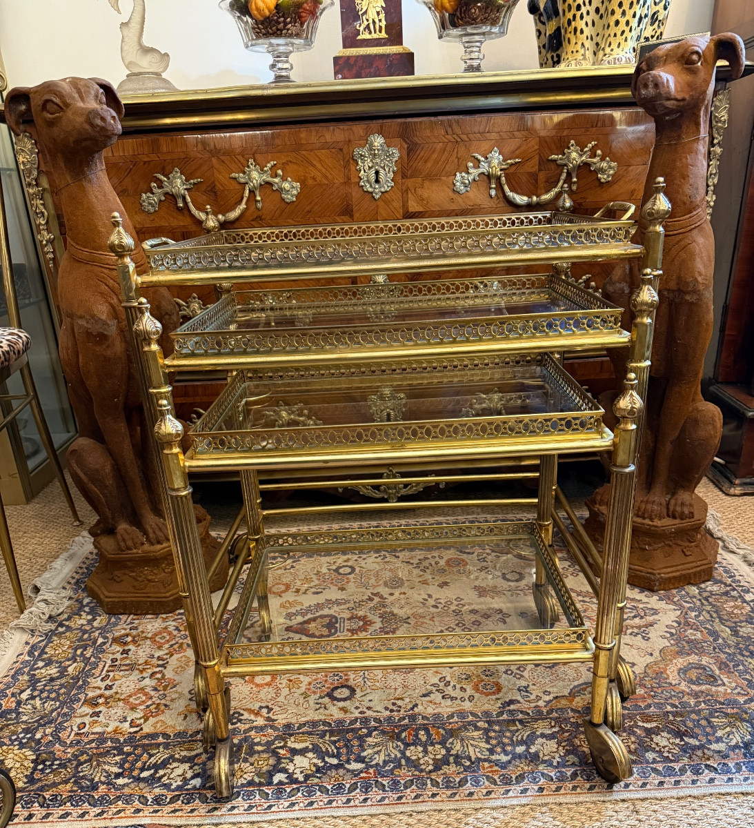 Tables gigognes Maison BAGUÈS. -photo-2