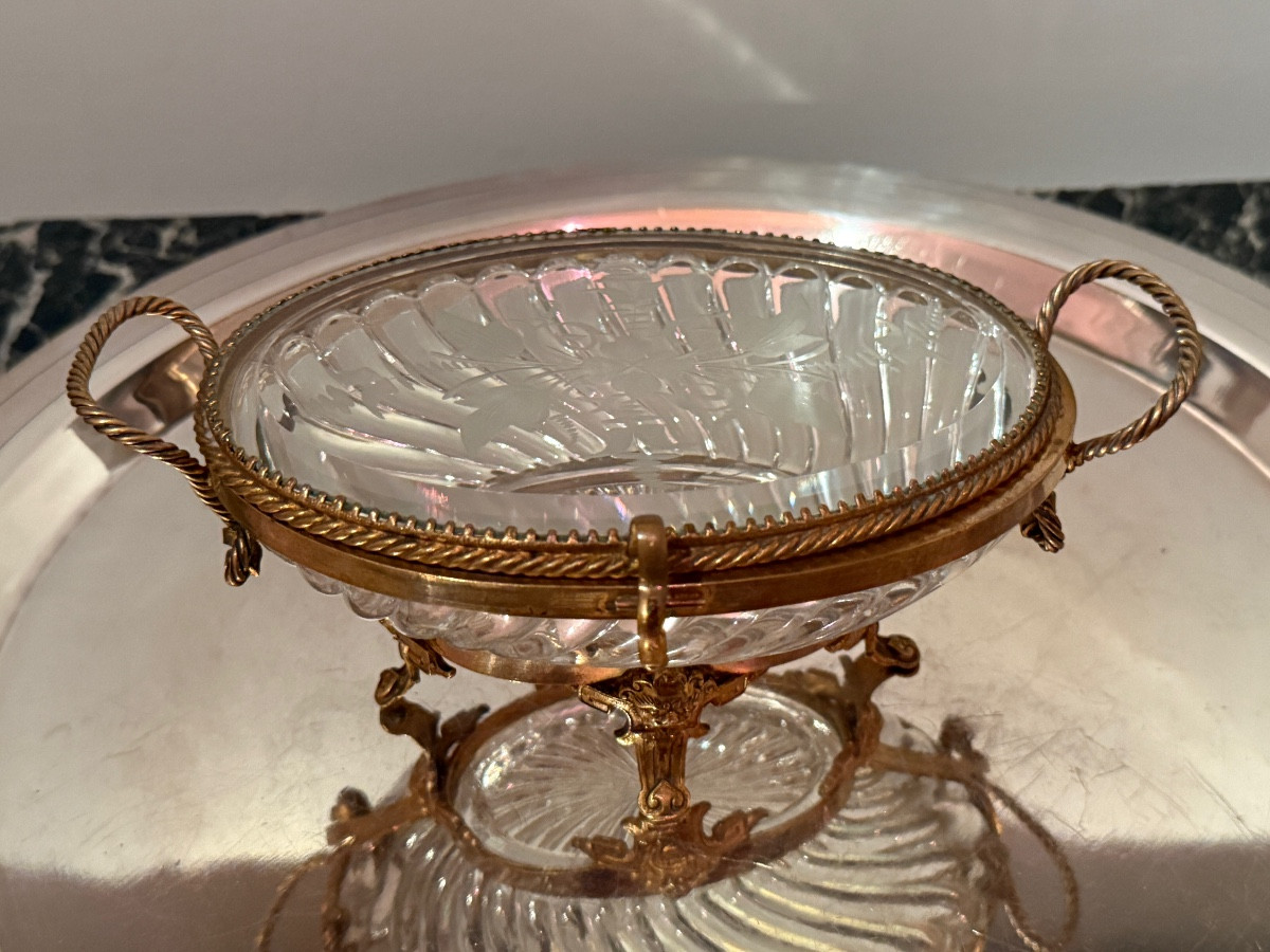 Baccarat Crystal Box From The 19th Century. -photo-2