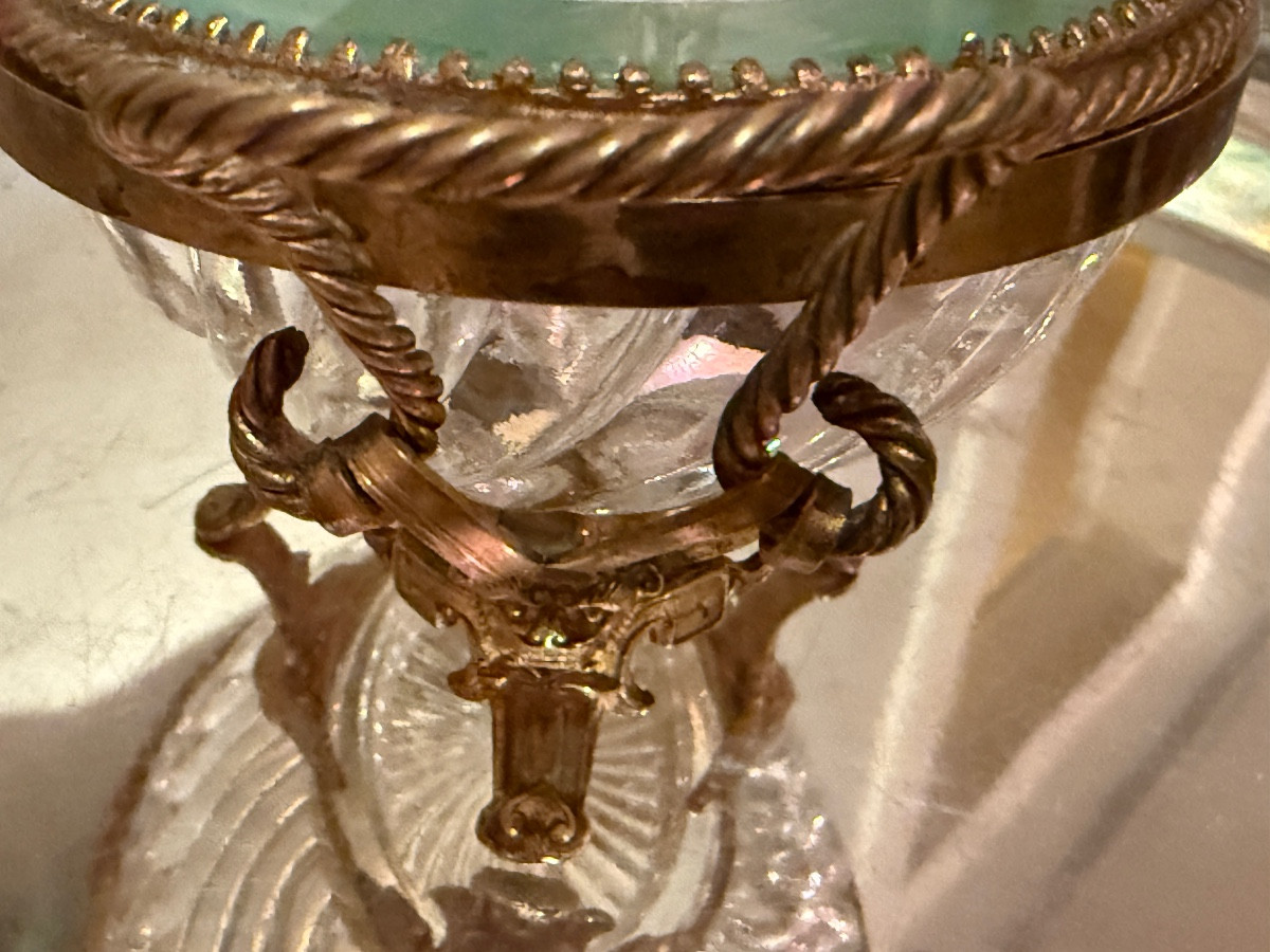 Baccarat Crystal Box From The 19th Century. -photo-4