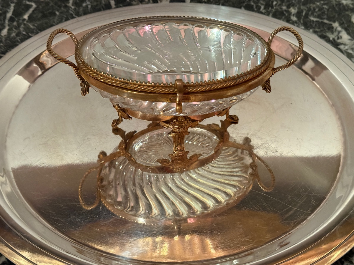 Baccarat Crystal Box From The 19th Century. -photo-4