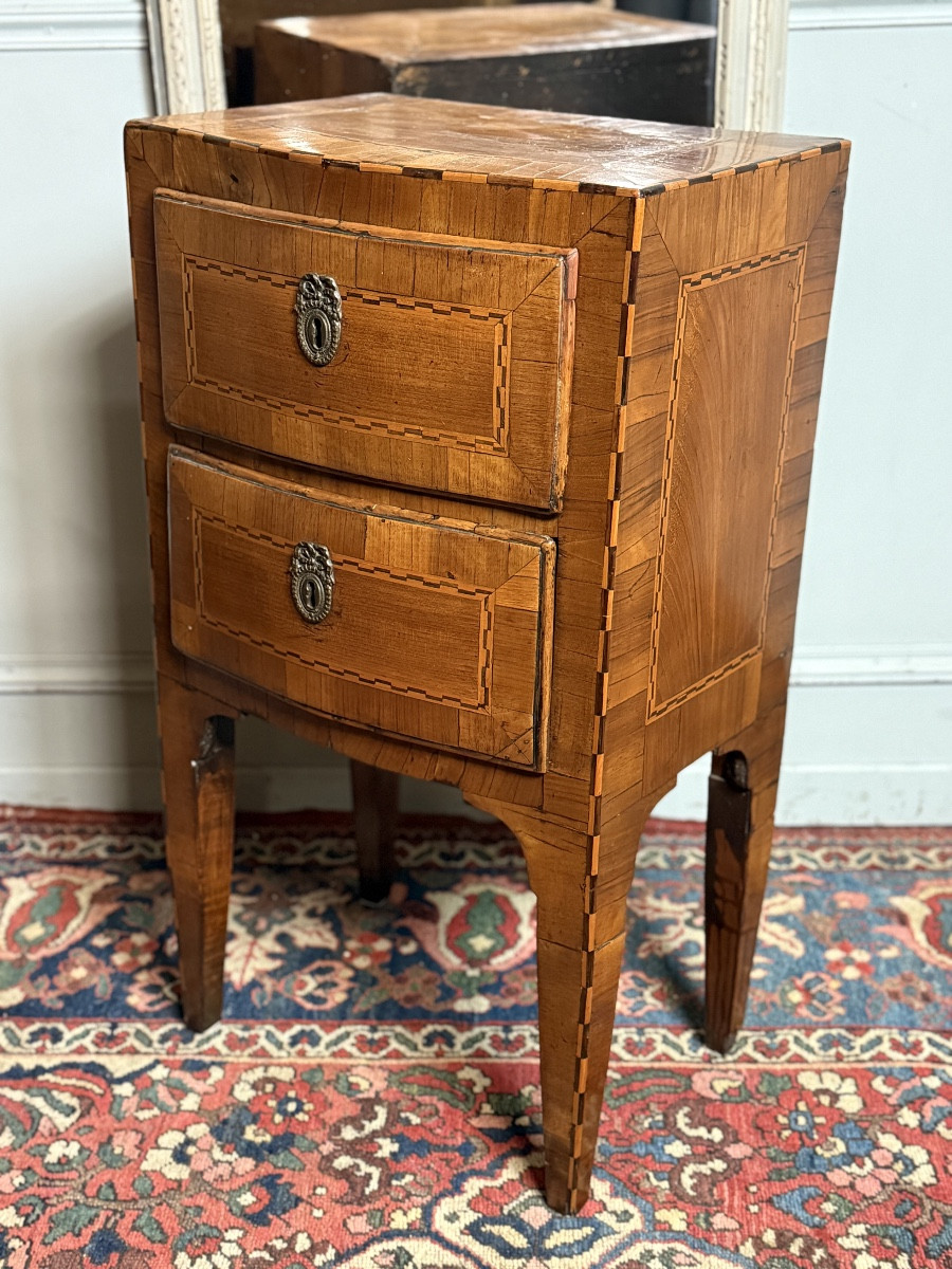 Small Italian Chest Of Drawers From The 18th Century. 