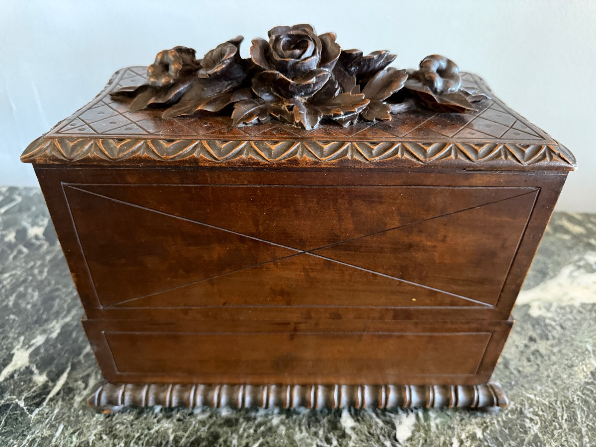 Black Forest Jewelry Box, 19th Century.-photo-2
