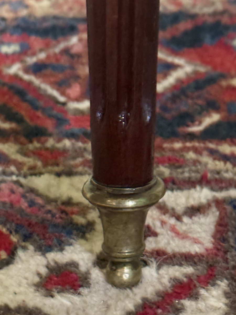 Small Louis XVI Style Mahogany Desk.-photo-1