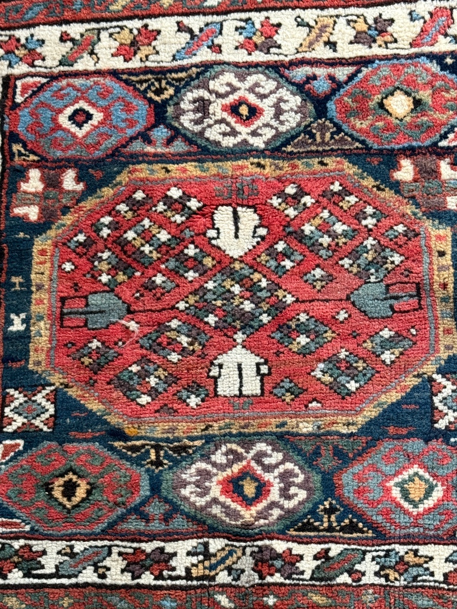 Persian Kurdish Saddle Blanket/saddle Bag. Kurdistan, Iran. -photo-3