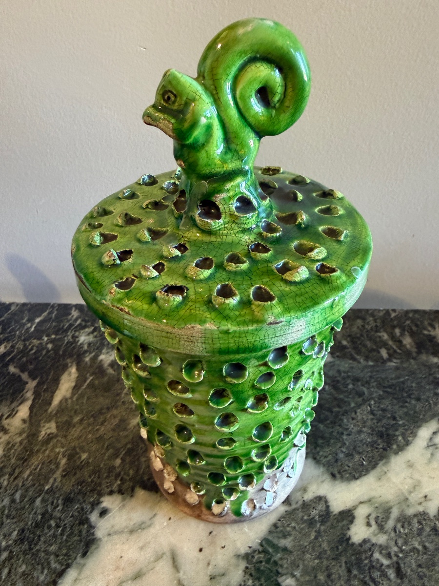 Marcel Mouly (1918–2008)   Important Lidded Ceramic Tobacco Jar. Galerie De Berri -photo-4